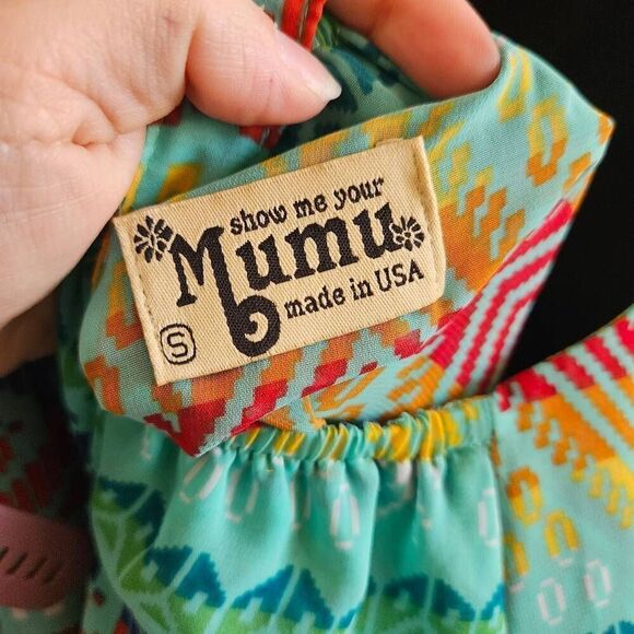 Show Me Your Mumu Candy Strappy Dress in Pinata Party - Picture 9 of 9